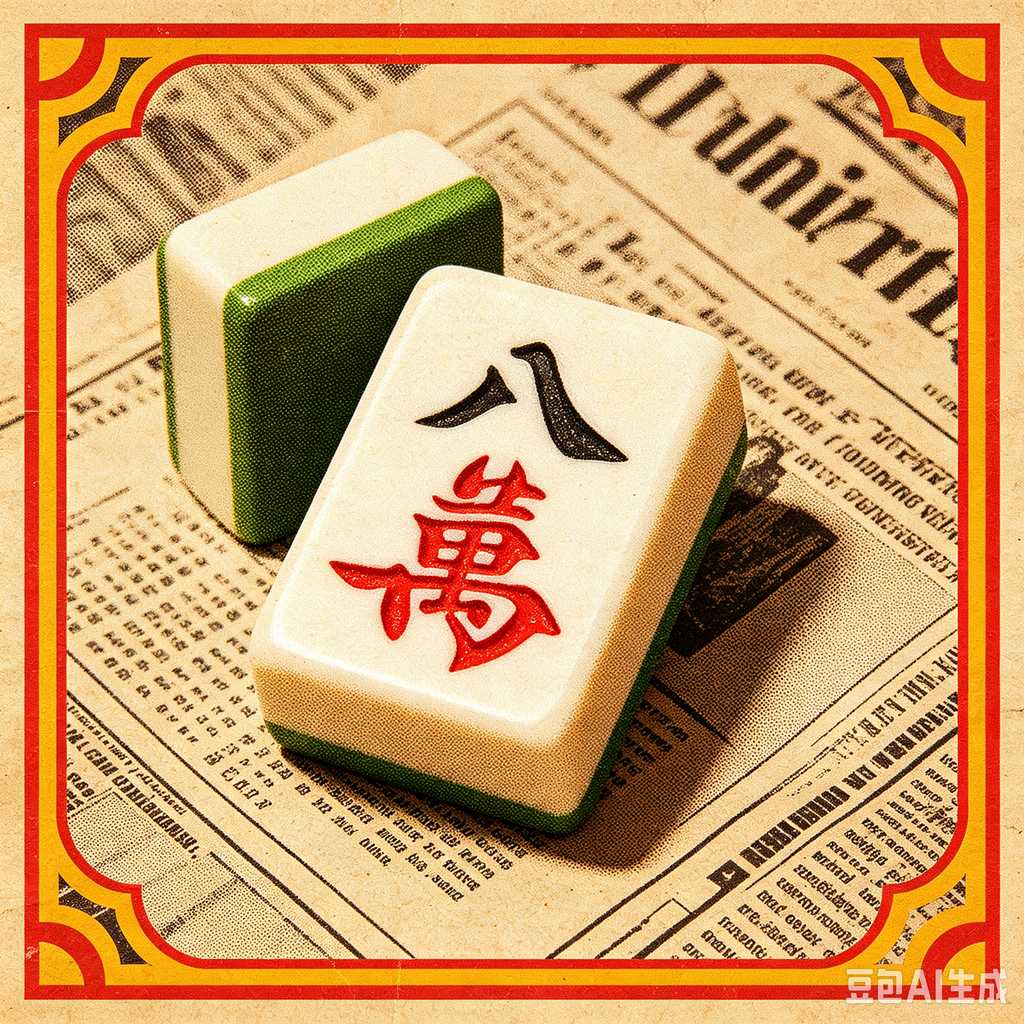 metallic finish mahjong set