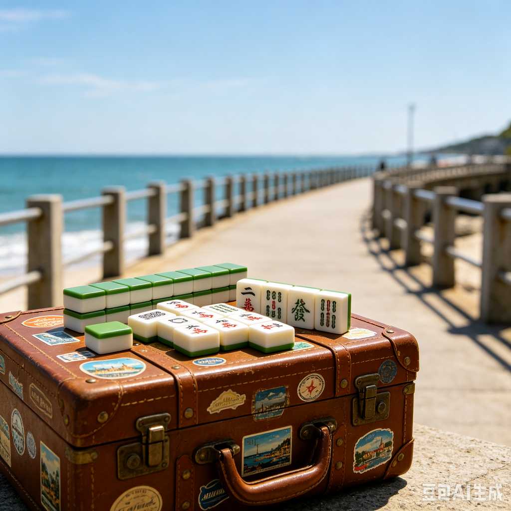 super portable mahjong game set
